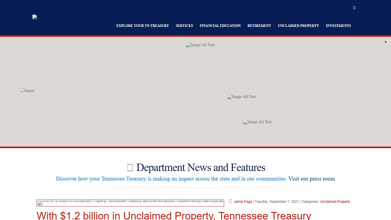 With $1.2 billion in Unclaimed Property, Tennessee...