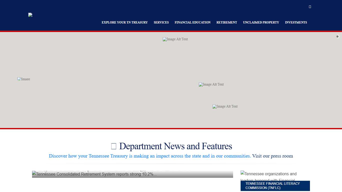 Tennessee Department of Treasury—College Savings, Unclaimed Property, Retirement, Financial Education